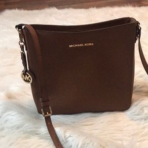 Leather Michael Kors crossbody